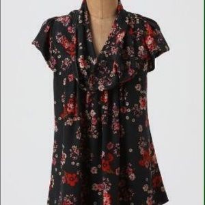 Anthropologie Floral Top by Odille Beautiful 2